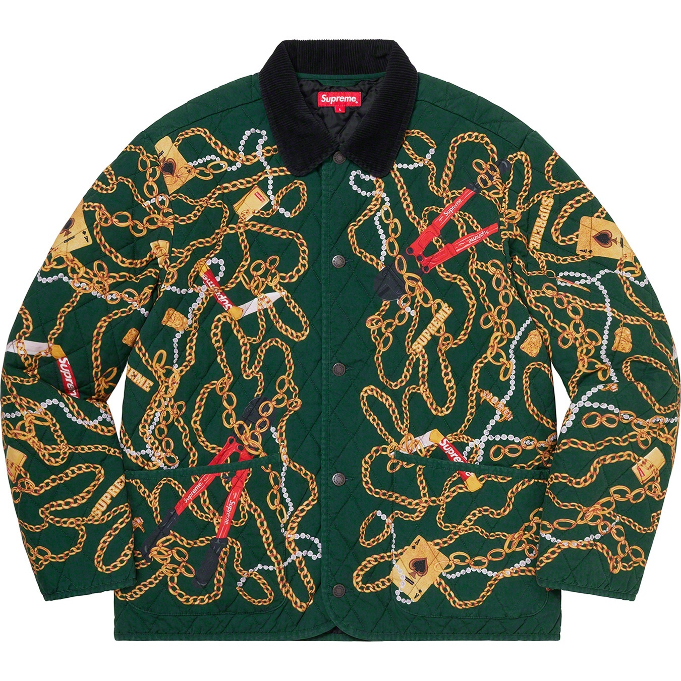 Chains Quilted Jacket view 13
